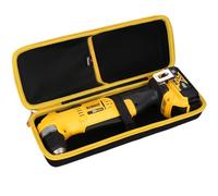 Mchoi Hard Storage Case Fits for DEWALT 20V MAX Right Angle Cordless Drill/Driver DCD740C1 / DCD740B, Case Only