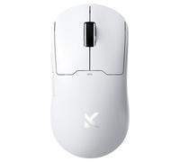 MCHOSE A5 Ultra V2 Wireless Gaming Mouse, Symmetrical Design, 54 Grams,Wired 8K/Wireless 4K Polling PAW3395 26K DPI Optical Sensor, 130 Hours Battery Life, Tri-Mode Connection - White