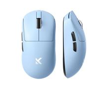MCHOSE A7 Lightweight 59g Gaming Mouse with Custom 8K Ultra Fast Wireless Receiver, 26000 DPI, 8K Hz Report Rate, BT/2.4G Gaming Mouse with Wireless/Cable, 200 Hours Battery, Blue