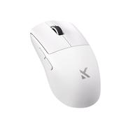 MCHOSE L7 Ultra+ Superlight Gaming Mouse, Wireless Esports Mouse Ergonomic with 42K DPI, PAW3950 Sensor, Optical Switch, 20000 FPS, Dual 8K Polling, Custom 8K Ultra-Fast Receiver, 3-Conn Mode, White