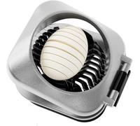 MCIJRJOI Egg Slicer, Multipurpose 304 Stainless Steel Wire Egg Slicer for Hard Boiled Eggs, Aluminum Egg Cutter Heavy Duty Slicer