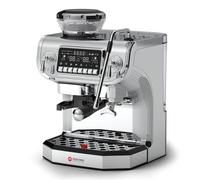 Mcilpoog Espresso Machine with Milk Frother,Semi Automatic Coffee Machine with Grinder,Easy To Use Espresso Coffee Maker with 5.5 inch Large Screen,15 Bar Pressure Pump.(TC530)