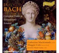 Mcintosh:Cole:Ward Cl - Sonatas For Violin & Harpsichord - Johann Sebastian Bach