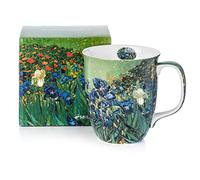 McIntosh Old Master - Vincent van Gogh Irises (12.17 oz) Fine Bone China Java Mug in Matching Gift Box