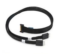 MCIO 8i to Oculink SFF 8611 4i Cable, PCIe 5.0, 32GT/s High Speed Data Extension for Server Data Center, 50cm