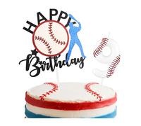 mciskin Baseball 9th Birthday Candles Set,White Number 9 Candle for Cake,Boys 9th Birthday Decorations,Baseball Birthday Decorations Cake Toppers for Boys Kit Ball Game Themed Party Supplies