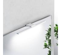 MCJ Triga LED mirror light, IP44, white, 40cm, 3,000K