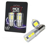 MCK Auto LTD Parking Light LED Bulbs Set Kit Xenon Canbus BAX9s H6W EA4R1