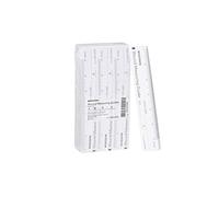 McKesson Wound Measuring Guide Ruler, Non-Sterile, Paper, 6 in, 50 count