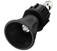 McKillans® 40 Degree Stainless Steel Pressure Washer Nozzle - High-Efficiency Cleaning, Durable Nozzle Guard with Rubberized Protection (4.0 Orifice)