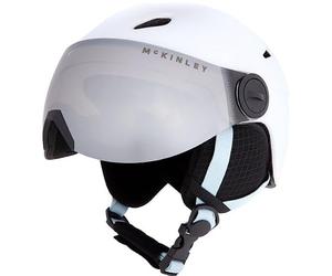 Mckinley Boy's Pulse S2 Visor Hs-016 Ski Helmets White/Blue Ice/Rose XS