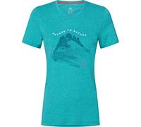 McKINLEY Da.-T-Shirt Kammo W Shirt Melange/Blue Aqua/Bl 44