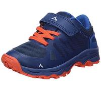McKinley Kansas II Aqb Trail Running Shoe, Blue Petrol/Red, 3 UK