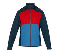 Mckinley Laga Functional Jacket Men's Jacket - Blue Petrol/Red/Bl, X-Small