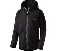 McKINLEY Men Kereol III Rain Jacket - Black, 2X-Large