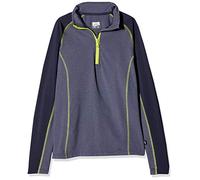 Mckinley Rio Shirt Kids Shirt - Navy Dark/Melange/Gr, 128