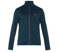 Mckinley Roto III Fleece Jacket Men's Fleece Jacket - Melange/Blue Petrol, X-Large