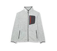 McKINLEY Skeena II Ux Fleece Jacket Melange/Grey Dark 4XL