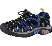 McKINLEY Vapor II Walking Shoe, Black/Blue/Lime, 6 UK