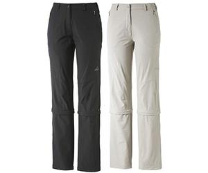 Mckinley Women Abzipp Mandorak LG Pants - Grey, Size 84