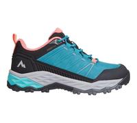 Mckinley Women's Tahsis AQX W Trail Running Shoes, Blue Aqua/Red Light/, 4