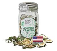 McKinnon’s Dry Craft Cocktails Dehydrated Fruits and Herbs, DIY Mixology, Infusion Kit, Mason Jar Serves 8 - 16 Drinks (Cucumber Cilantro, 1 Jar)