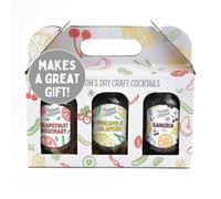 McKinnon’s Dry Craft Cocktails Tequila Trio | Dehydrated Fruits and Herbs | DIY Mixology | Alcohol Infusion Kit | Spirits Recipe | Dry Mix | Mason Jar Serves 8 - 16 Drinks | 3 Pack Set