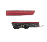 Mckjtdvh Car Rear Tail Light Lens For Mitsubishi For Lancer For Evo For Evolution For ASX Dynamic Turn Signal Rear Tail Brake Lamp LED Bumper Reflector Lights(Red Lens A)
