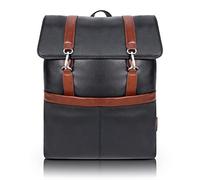 McKlein U Series Element Laptop Backpack, Black Leather (18472)