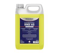 McKLords Commercial - Dishwasher Rinse Aid Lemon, 2.5L - Professional Rinse Aid for Commercial Dishwashers Rapid Drying Streak-Free Finish on Glassware Plates & Cutlery