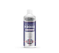 McKLords Commercial - Hydrogen Peroxide 6%, 1L - Multi-Purpose Cleaner & Stain Remover for Hard Surfaces, Carpet, Fabric & Upholstery