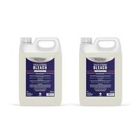 McKLords Commercial - Thick Strong Bleach 5 Litre Multi-pack - Heavy-Duty Cleaning Bleach for Toilets, Drains, Bathrooms & Kitchens - Long-Lasting Performance for Deep Surface Cleaning