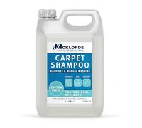 McKLords Professional - Carpet Shampoo - Cotton Fresh Carpet Cleaning Detergent for Extraction Machines & Manual Washing - Upholstery & Rug Cleaner 5L