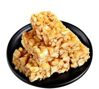 McKona Snacks Peanut Bar, Extra Crunchy Nut Snack Bar, Simple Ingredients, Honey and Sugar, Delicious Healthy Protein Nut Clusters, Individually Wrapped 500g(About 13 Pieces)