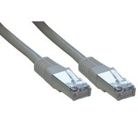 MCL 0.5m Cat 5E F/UTP Patch Cable - Grey