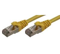 MCL 0.5m Cat6 F/UTP Patch Cable - Yellow