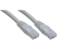 MCL 0.5m Cat6 U/UTP Patch Cable - Grey
