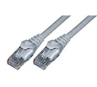 MCL 1m Cat 5E U/UTP Eco Patch Cable - Grey