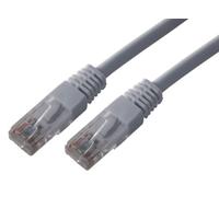 MCL 1m Cat 5E U/UTP Patch Cable - Grey