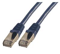MCL 1m Cat6 F/UTP Eco Patch Cable - Blue