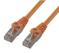 MCL 1m Cat6 F/UTP Patch Cable - Orange