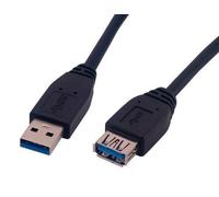 MCL 1m Type A Male to A Female USB 3.0 Extension Cable