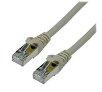 MCL 3 m Cat7 S/FTP Network Cable - (F, RJ-45, RJ-45, Male/Male, Gold, 10 GBase-T)