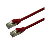 MCL 3m CAT 6 F/UTP Patch Cable - Red
