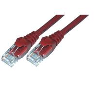 MCL 3m CAT 6 U/UTP Patch Cable - Red