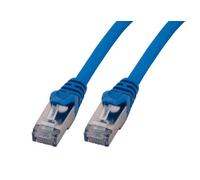 MCL 3m Cat6A S/FTP LSZH Patch Cable - Blue