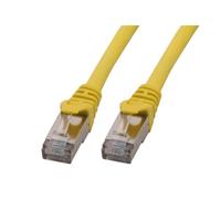 MCL 3m Cat6A S/FTP LSZH Patch Cable - Yellow