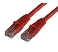 MCL 5m Cat6A U/UTP Patch Cable - Red