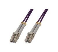 MCL LC to LC 50/125μm Multimode Duplex Fibre Optic Patch Cable 1 Metre