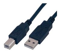 MCL MC922ABGE-2M USB A to USB B Cable Beige - USB Cables (2 m, USB A, USB B, 2.0, Male Connector/Male Connector, Beige)